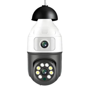 Imagem de Câmera S/Fio Lâmpada para Monitoramento Noturno com Wifi - BELLATOR