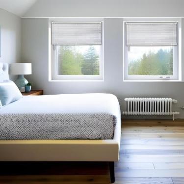 Imagem de Persiana Horizontal PVC Branca 160 (L) x 160 (A) Lâminas Resistentes F