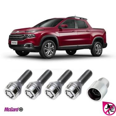 Imagem de Parafuso Trava Antifurto Roda Fiat Toro 2017 A 2023 Original - Mcgard