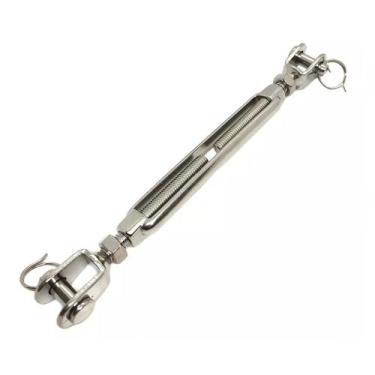 Imagem de Esticador Aço Inox Terminal Garfo-garfo 8mm X 195mm - Noster Náutica