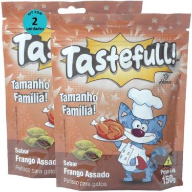Imagem de Hana Tastefull Nuggets Para Gatos Frango Assado 150g Kit 2 un - Hana H