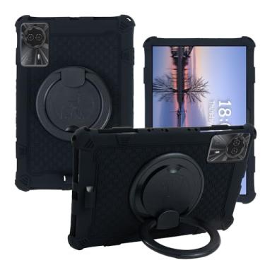 Imagem de AKNICI Capa para Blackview Tab 90 WiFi/Blackview Tab 90/DOOGEE T30SE/DOOGEE T30 PRO/TECLAST T50HD/Redmi Pad SE/Samsung Galaxy Tab S9 Tablet 11 polegadas, suporte ajustável com rotação de 360°, preto