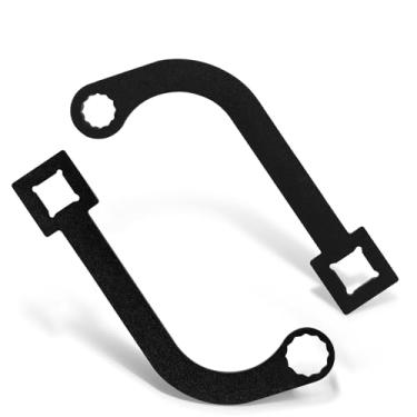 Imagem de Deargooday 12 mm e 15 mm 12 pontos Turbo Charger Bolt Wrench Tool Par com unidade de 1/5.1 cm para motores Cummins ISB 5,9L e 6,7L Turbo Diesel substitui para 9866B 9866A 9866