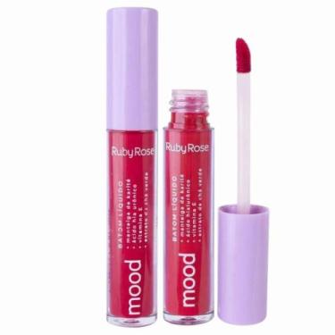 Imagem de Batom Liquido Ruby Rose Mood Satisfaction 02 3,2ml