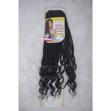 Imagem de Faux Dread Locks  preto - Amour