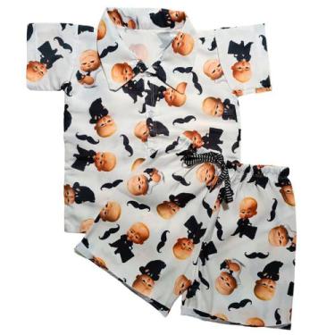Imagem de Roupa PODEROSO CHEFINHO menino conjunto mauricinho Bebês - IEL, 3 anos