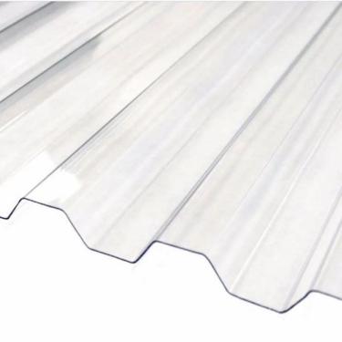 Imagem de Kit com 15 Telhas Policarbonato 244cm X 99cm Grega Traansparente