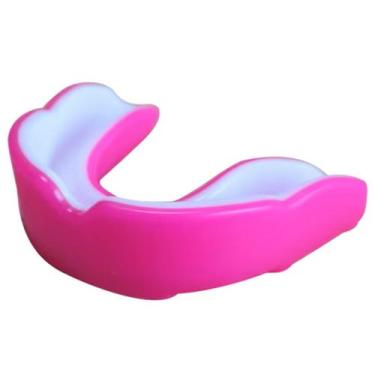 Imagem de Protetor Bucal Gold Sports Slim Fit em EVA, Rosa, Único, Unissex