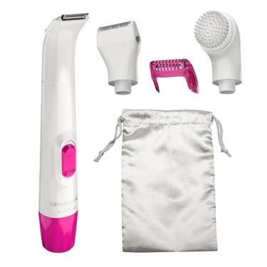 Imagem de Remington Kit Para Aparar Pêlos Smooth & Silky Body & Bikini Kit Sem Fio Rosa/Branco
