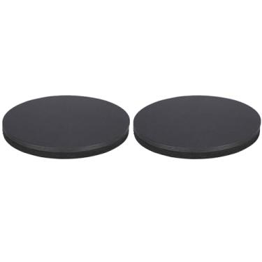 Imagem de TOPINCN 16 Peças de Papelão Grosso, Cartões Pretos Redondos Pintados à Mão, Papelão Redondo Preto Artesanal, Artesanato Faça você Mesmo, Pintura à Mão para Projetos Escolares,