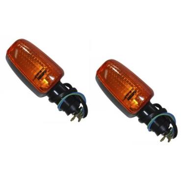 Imagem de Par de Piscas Cg 150 Titan 150 Titan 125 2000 Cbx 250 Cb 300 - VALPLAS