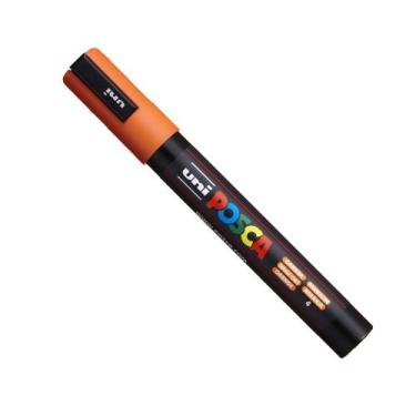 Imagem de Caneta Posca PC-5M UniBall Unidade, Laranja