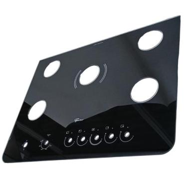 Imagem de Vidro Mesa Fogão Piso Fischer Gran Cheff 5 Queimadores (SEM tripla cha