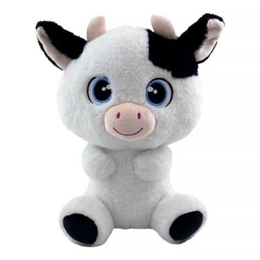 Imagem de Pelúcia Little Friends Vaca Cloe 30cm BR2227 - Multikids