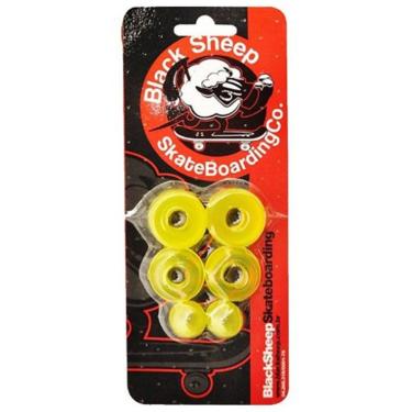 Imagem de Jogo de Amortecedor e Chupeta Para Trucks Skate Black Sheep