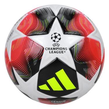Imagem de Bola de Futebol Adidas Champions League, Branco, Vermelho, Único