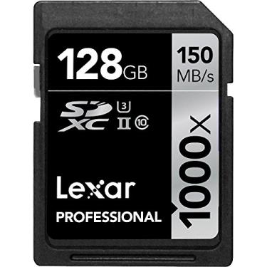 Imagem de Lexar Cartão de memória profissional 128GB 1000x Speed SDXC UHS-II