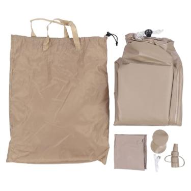 Imagem de Colchão Inflável Portátil, para Camping Ao Ar Livre, Material de Alta Elasticidade, Válvula Anti -vazamento, Compacto e Leve, Ideal para Tendas de Acampamento, Colchão