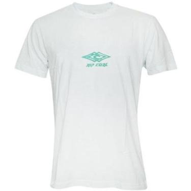 Imagem de Camiseta Rip Curl Nu Quest Branca Masculina-Masculino