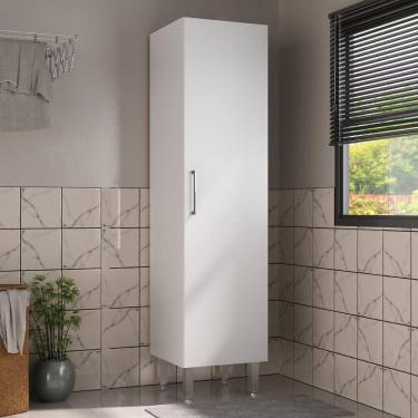 Imagem de Armário de Lavanderia Multiuso com 1 Porta 45cm Multimóveis CR30040