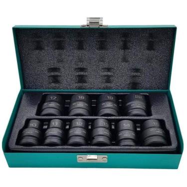 Imagem de Chave Soquete 1/2 - 10-22 Mm Jg Impacto 10 Pç Stels