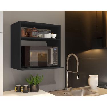 Imagem de Prateleira suspensa para microondas / forno na cor preto