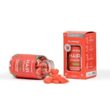 Imagem de Suplemento Alimentar Gummy Hair Original 60 Gomas - Sabores - GUMMMY H
