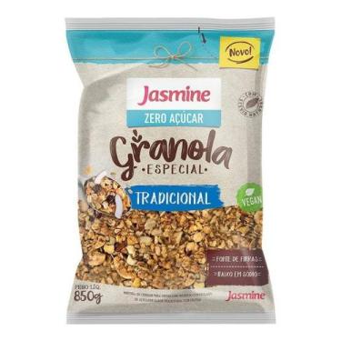 Imagem de Granola Tradicional Zero Acucar Jasmine 850g