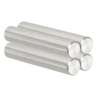 Imagem de PATIKIL Pino de cavilha de aço inoxidável de 10 mm x 60 mm, 4 peças de pinos de aço inoxidável 304 pinos de prateleira suporte de haste elementos de fixação de metal para prateleiras, componente de