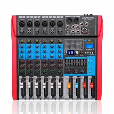 Imagem de Mesa de som Soundvoice MS 602 Max - 6 Canais - Geral