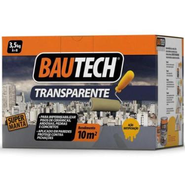 Imagem de Manta Líquida Impermeabilizante Transparente 3,5 Kilo - MSET - BAUTECH
