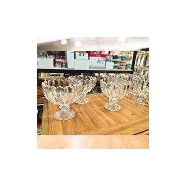 Imagem de Taca de vidro redonda para sobremesa petala wolff 4 un 125ml - ROJEMAC