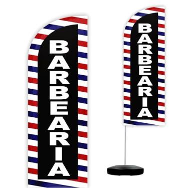 Imagem de Wind Banner Completo 2,10m Barbearia M3