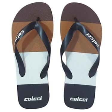 Imagem de Chinelo Masculino Colcci Navy Degrade (Preto, BR, Adulto, Faixa Numérico, 43, 44)