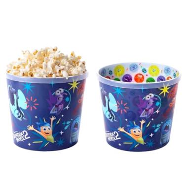 Imagem de Kit com 2 Baldes de Pipoca Divertidamente Pote com 2L Original