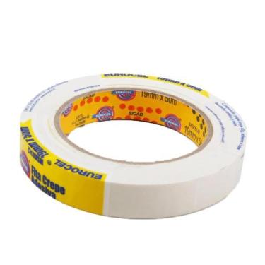 Imagem de FITA CREPE BRANCA EUROCEL 50mX18mm