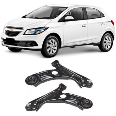 Imagem de Bandeja Chevrolet Onix Dianteira (2013 Até 2018) Flex Automotive O Par