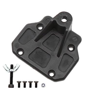 Imagem de CIADAZ Substituição da roda do suporte do pneu sobressalente da cremalheira do pneu sobressalente do metal para axial scx10 iii jeep wranler 1/10 peças do carro do rastreador de controle remoto