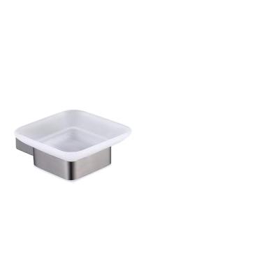 Imagem de Conjunto de acessórios para banheiro cinza – Toalheiro de aço inoxidável SUS304, suporte para papel higiênico, prateleira de canto, 5 peças, saboneteira