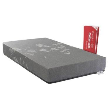 Imagem de Colchão Solteiro Espuma D28 a Vácuo Gray Bed in Box (88x188x19) - Kapp