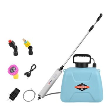 Imagem de Ioensy Pulverizador elétrico de jardim Pulverizador elétrico de 5L potente economiza esforço Varinha retrátil Cabo recarregável para lavagem de gramados e, Use Cerca de 200 Minutos