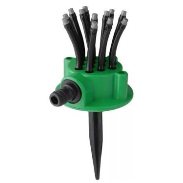 Imagem de Aspersor Pulverizador 360 Graus Irrigaçao Jardim Flexivel Mangueira Re