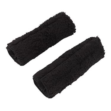 Imagem de KIMISS 2PCs Cadeia de Rodas A Braçadeira de Braço Pads - Capas de lã Berber Anti -deslizamento para Cargos, Jogos e Cadeiras de Mobilidade