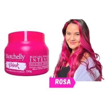 Imagem de Máscara Matizadora Tonalizante Rosa 250g Biotchelly
