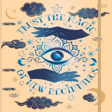 Imagem de Fichário Colegial Mystic 80 Folhas Jandaia Capa Dura