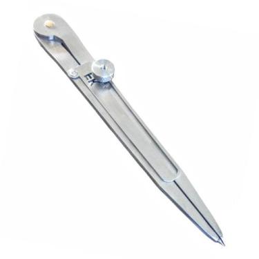 Imagem de Compasso de Traçagem Inox com Ponta de Vídea Borboleta Personalizada 1