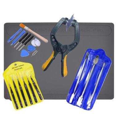 Imagem de Tapete Antiestatica 28x41cm Kit c/ Ventosa Pro e Acessórios - Pengi