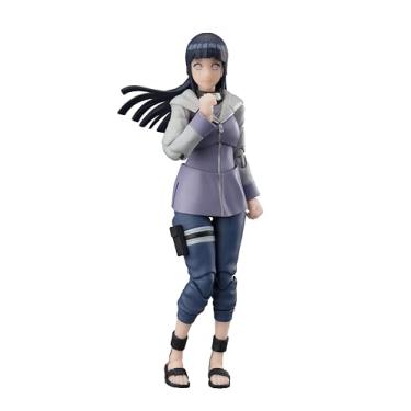 Imagem de TAMASHII NATIONS S.H. Figuarts Naruto Shippuden Hyuga Hinata Noble White Sokai - aproximadamente 5,3 polegadas (135 mm), PVC e ABS pré-pintado