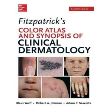 Imagem de Fitzpatrick's col.atlas and synop. of clin.dermato - McGraw-Hill Inc