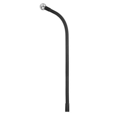 Imagem de PATIKIL Pescoço de ganso flexível ajustável de 39,9 cm com conector de junta esférica de 17,4 mm, rosca fêmea de 1/10.2 cm-20 UNC para luzes de selfie, suporte de tripé, preto